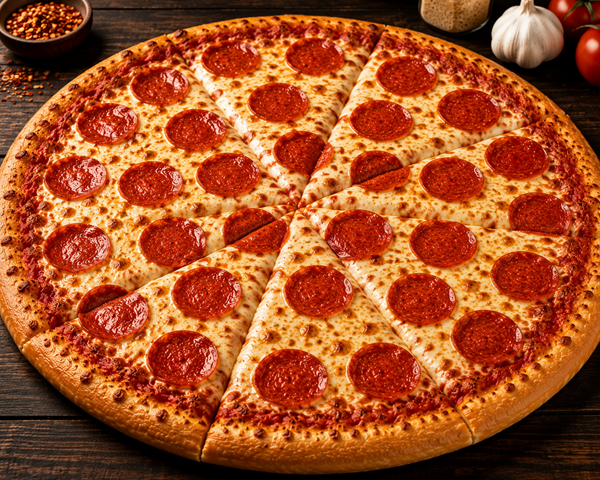 Large 1 topping $9.99